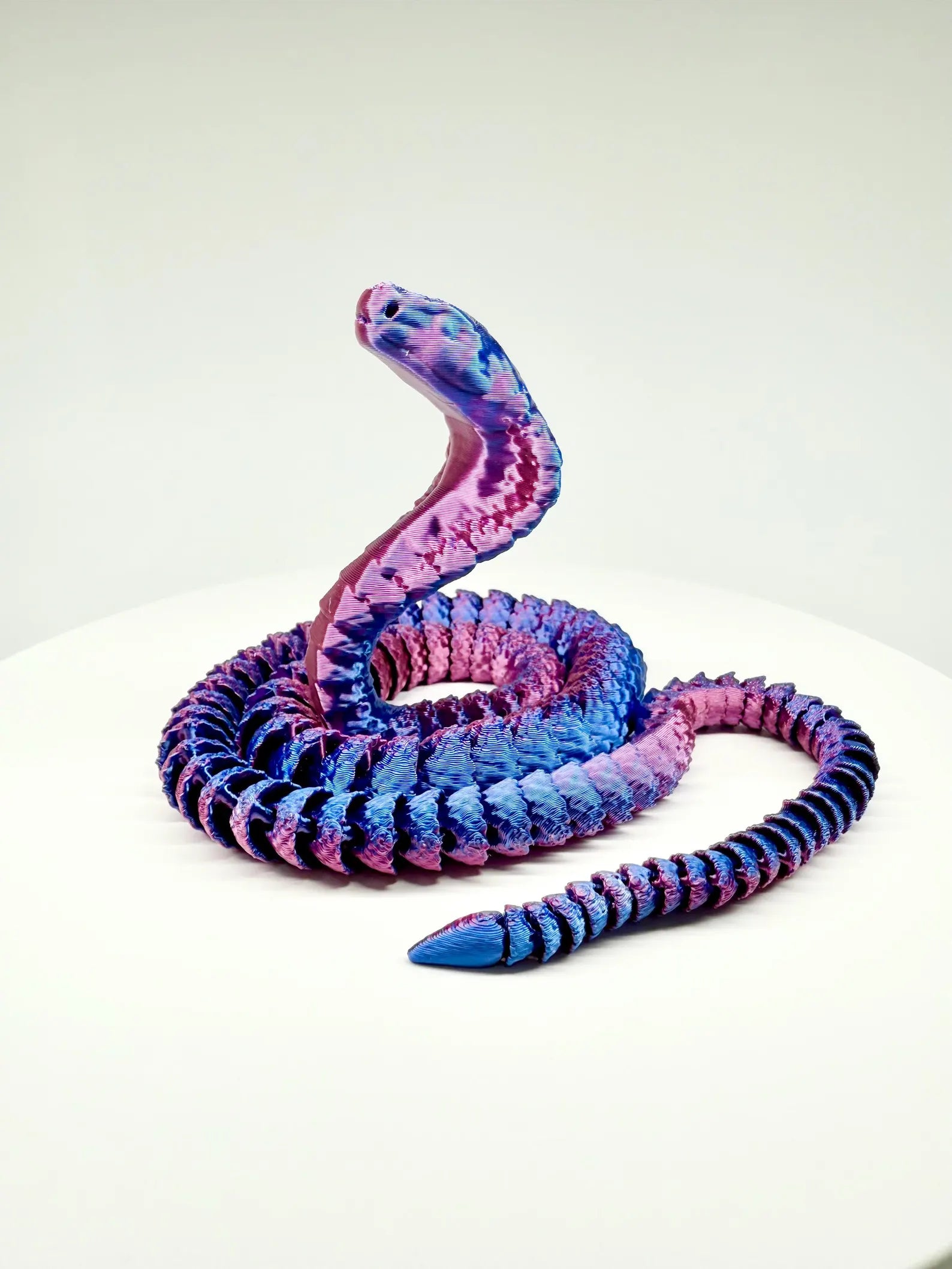 Articulated 3D Printed Cobra Snake
