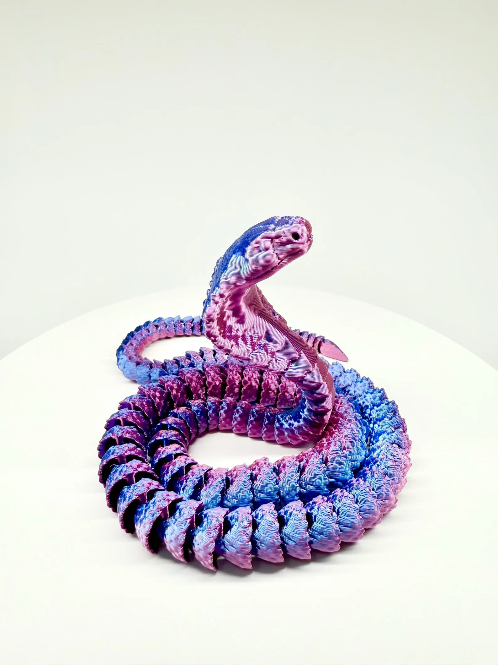 Articulated 3D Printed Cobra Snake
